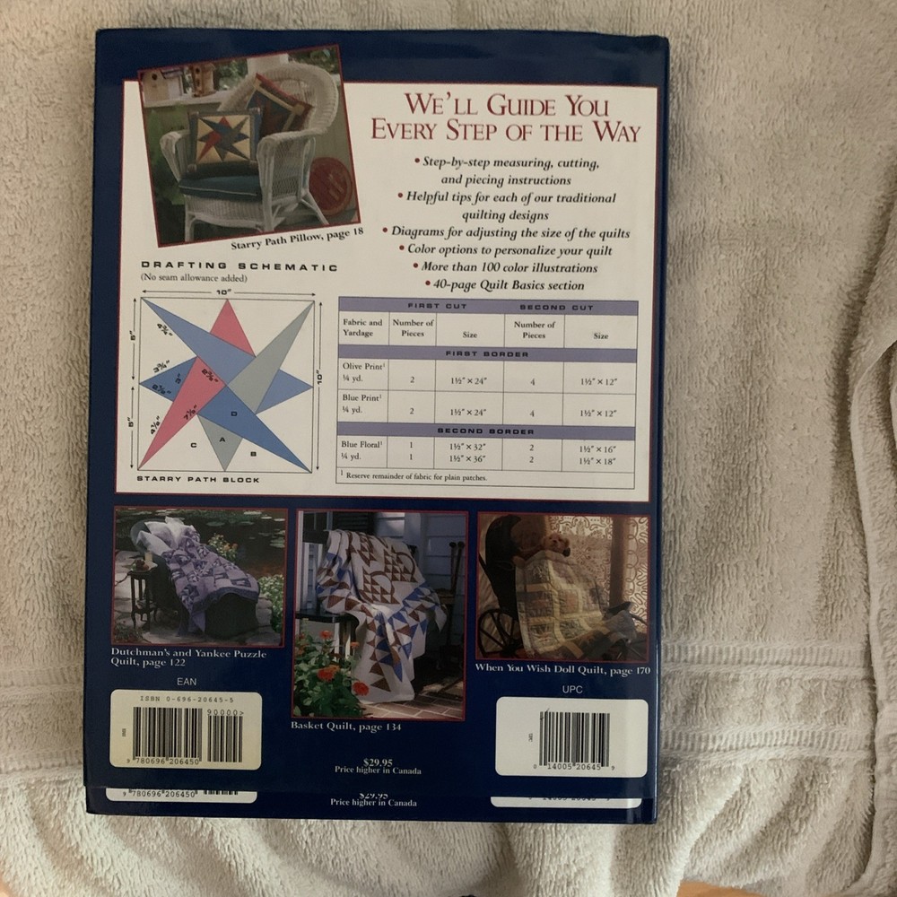 3 Quilting Pattern Books/Small Quilts/Quick Rotary Cutter Quilts/Patchwork