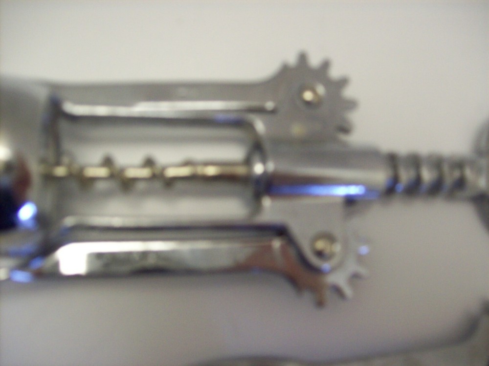 Quantity 2 Chrome Swing Arm Wing Corkscrew Bottle Openers Combo - Made In Italy