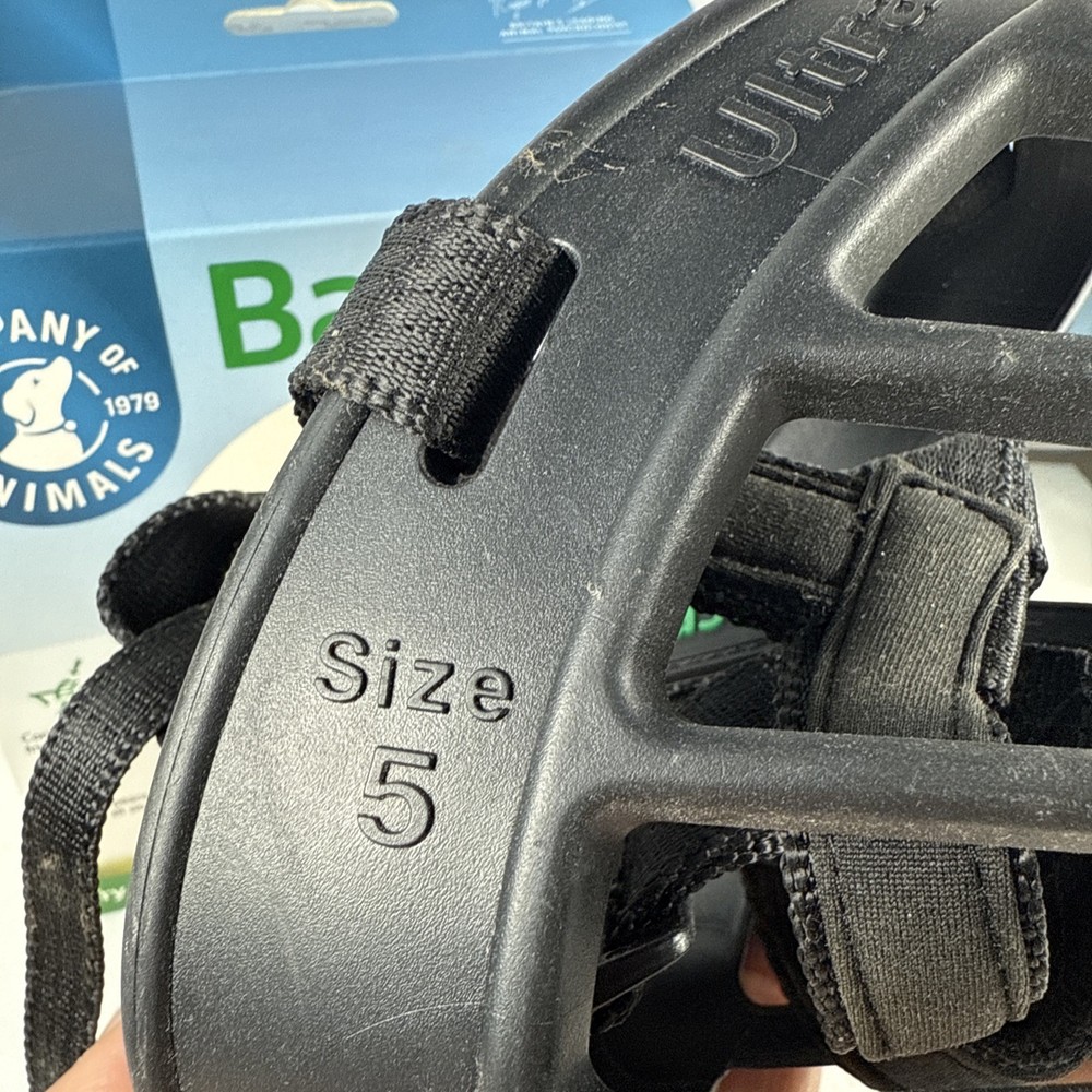 Baskerville Ultra Muzzle Size 5 Black New ✅