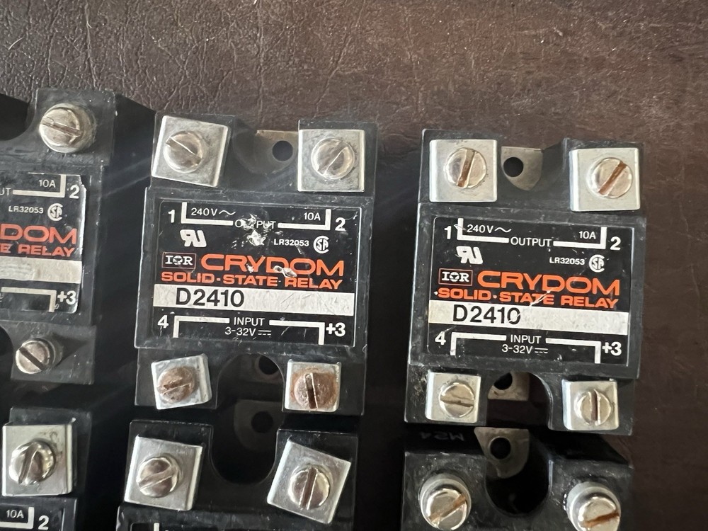 Lot of 8 Crydom D2410 Solid State Relays