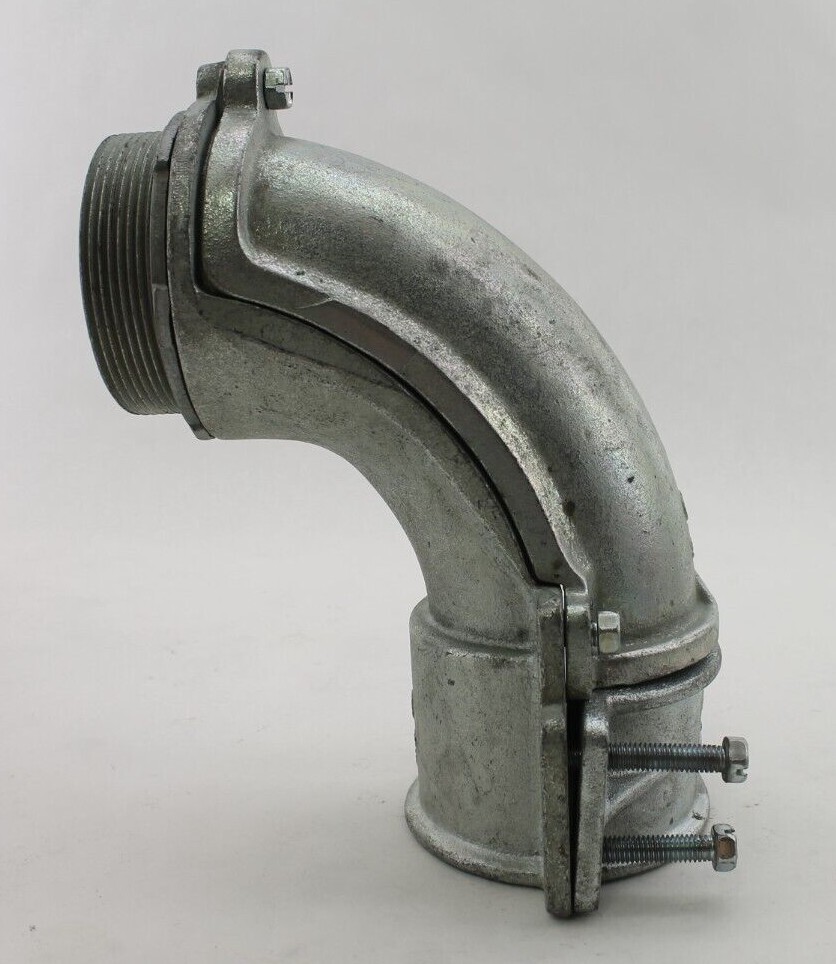 Bridgeport 3-1/2" 90° Angle Connector