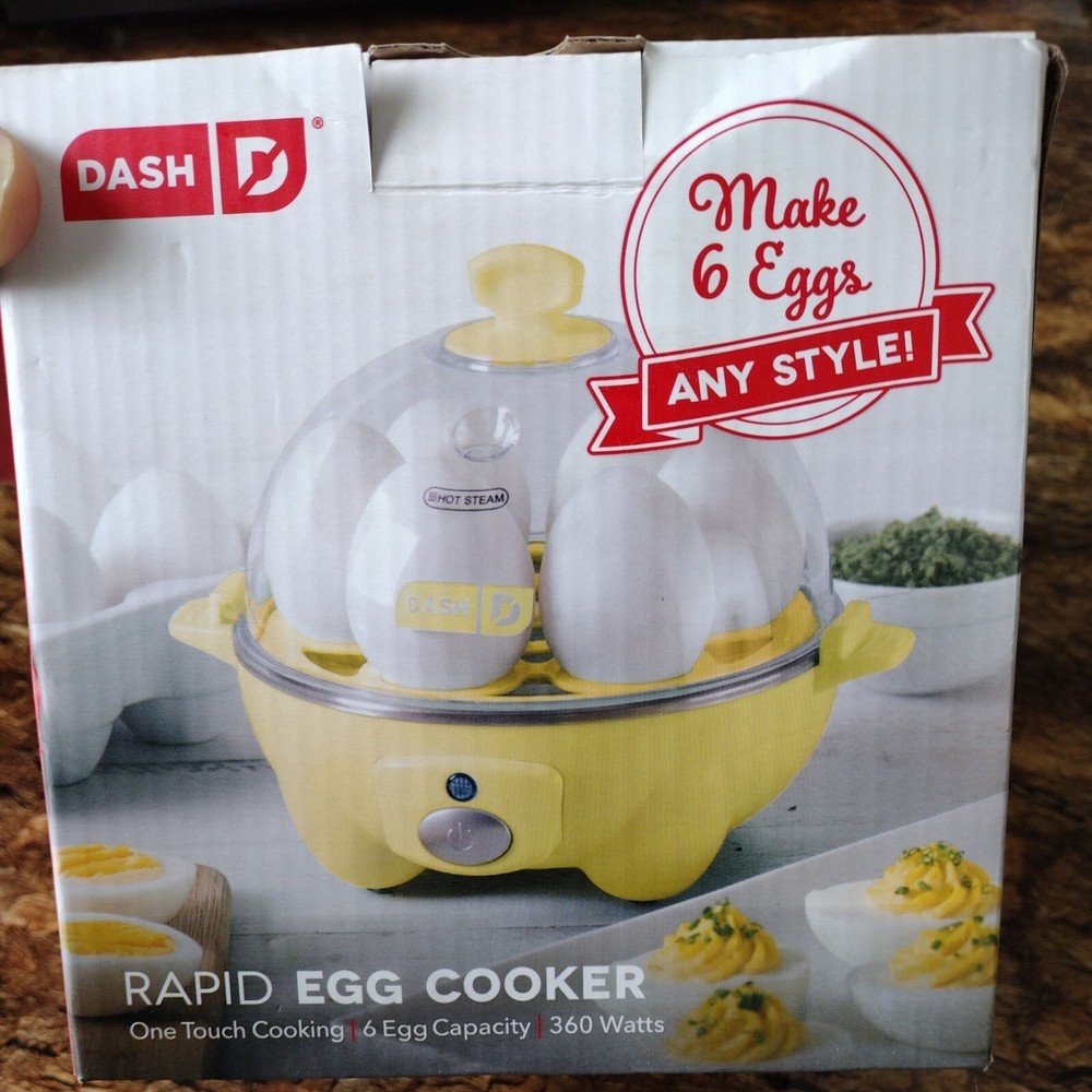 Rapid Egg Cooker: 6 Capacity Electric Cooker NEW