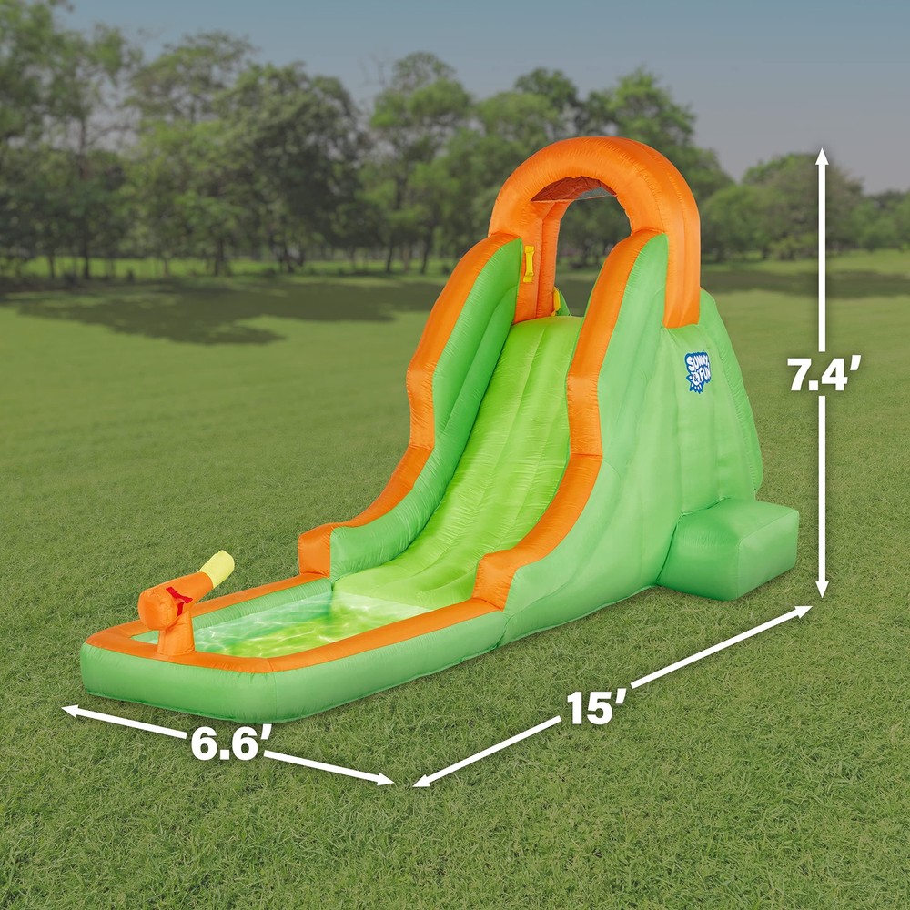 Sunny & Fun Compact Inflatable Water Slide Park