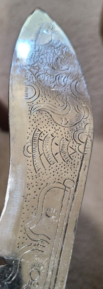 Outstanding Khukuri Knife Bone Handle Thick Decorative Blade And Coin Sheath