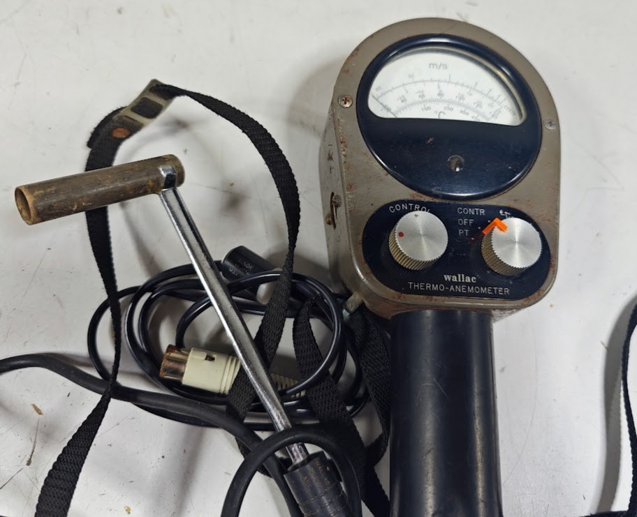 Wallac Thermo-Anemometer - Untested, For Parts