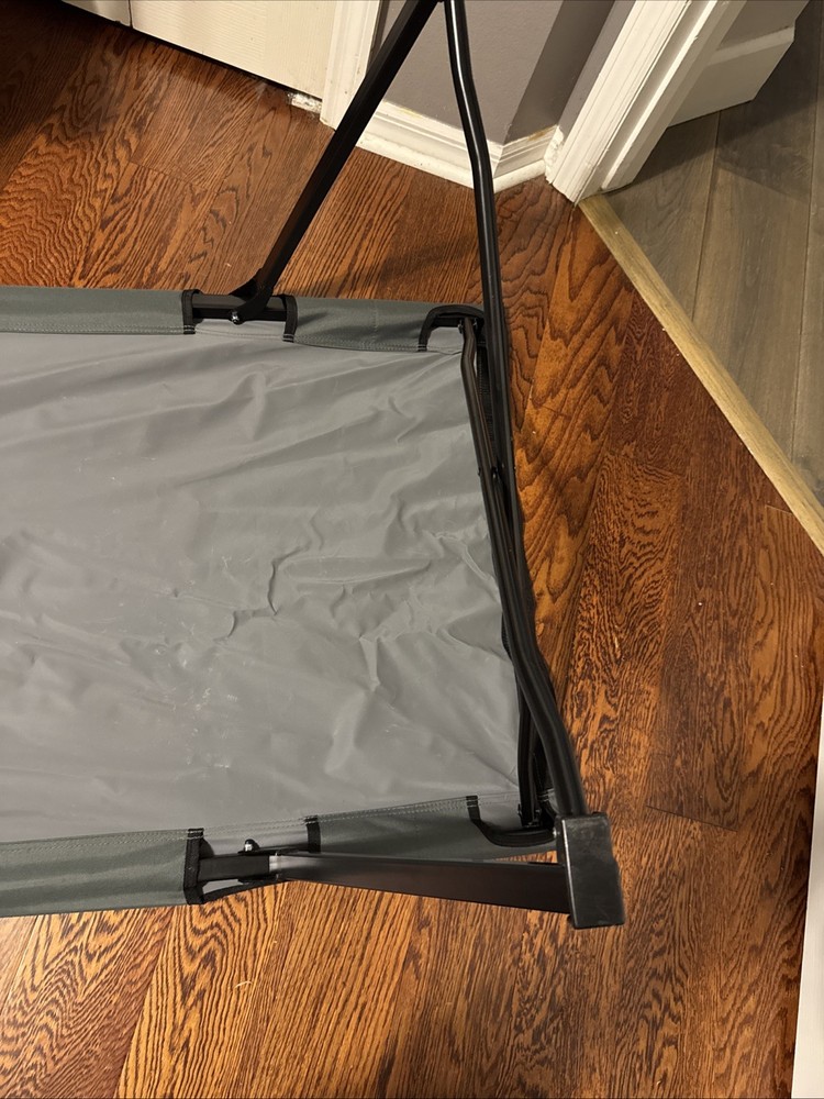 Coleman Pack-Away Cot Used, No Side Table.