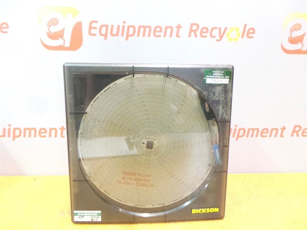 Dickson TH800 Temperature Humidity Chart Recorder 8"