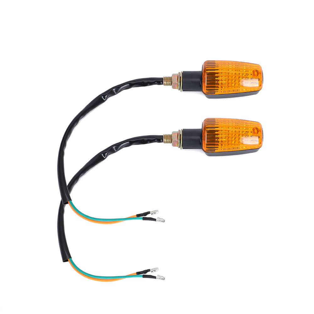 Front / Rear 6 Volt Turn Signal Light Blinker Indicator Universal Motorcycle
