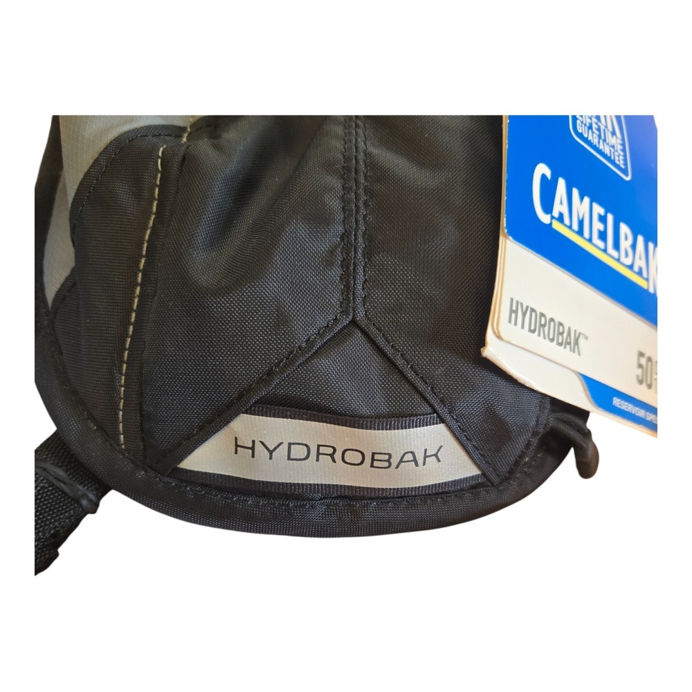 NWT CamelBak HydroBak 50 oz 1.5 L Black/Graphite