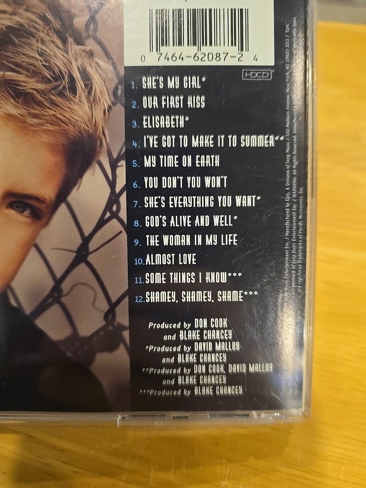 Billy Gilman Dare To Dream Signed Autographed CD