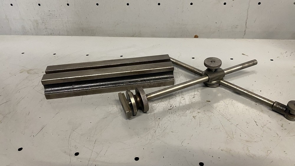 Browne & Sharpe Indicator Base Stand Set Toolmaker Inspection Base
