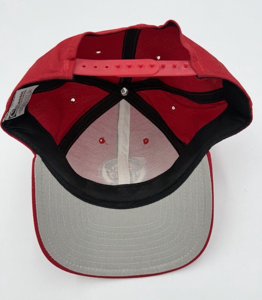 National Corvette Museum Red Snap Back Hat Cap