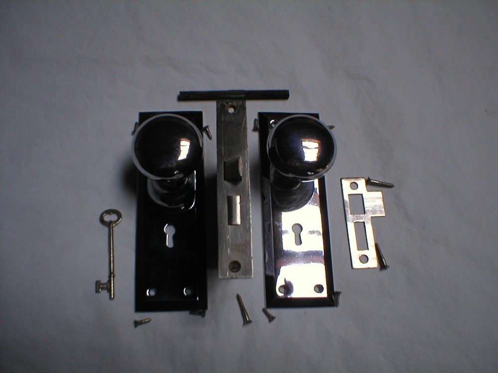 Antique Chrome Door hardware