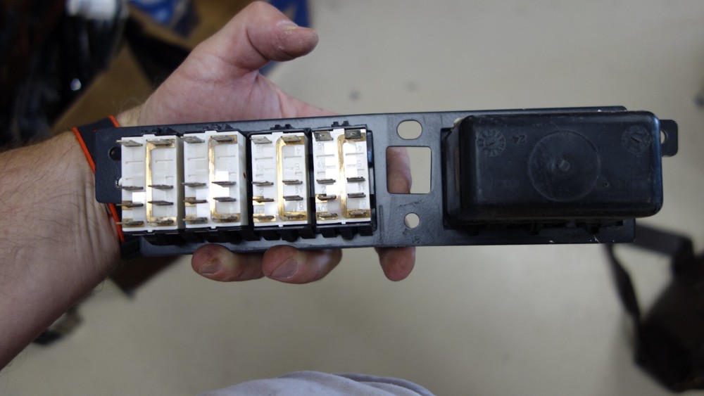 Kenworth T68 Dash Switch Panel w Four Switches