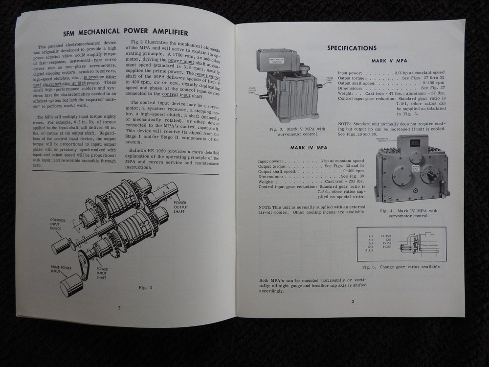 1965 Seneca Falls Machine Power Amps Servo Controls Engineering Catalogs NY
