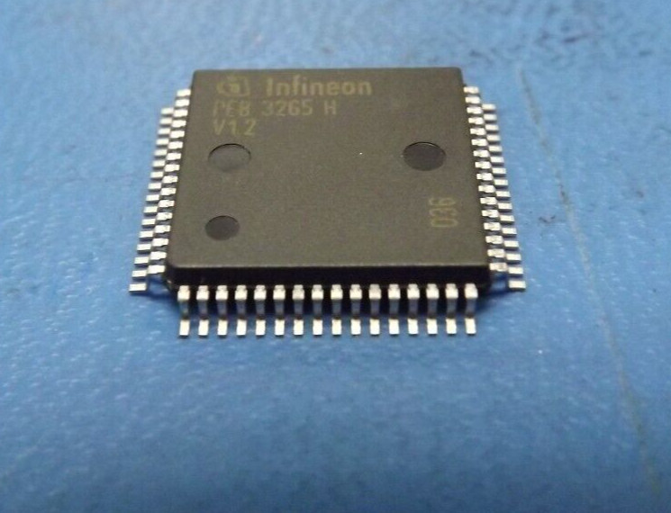 (1PC) PEB3265HV1.2 Subscriber Line Interface CODEC Filter (SLICOFI) MQFP64