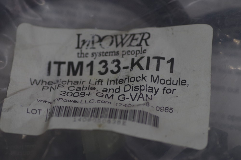 InPower Platform Lift Interlock Module Kit ITM-133-KIT1 New in package!