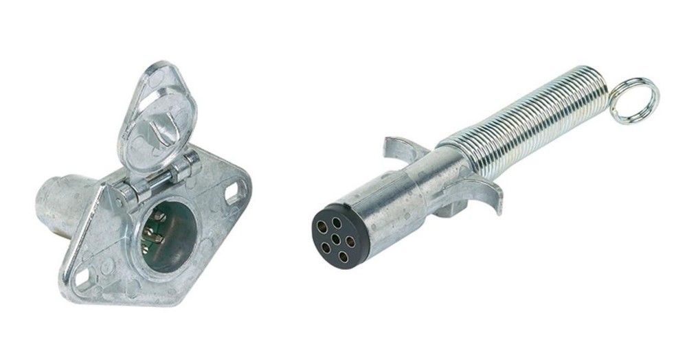 6-Pole Round Heavy Duty Connector Set | 52007