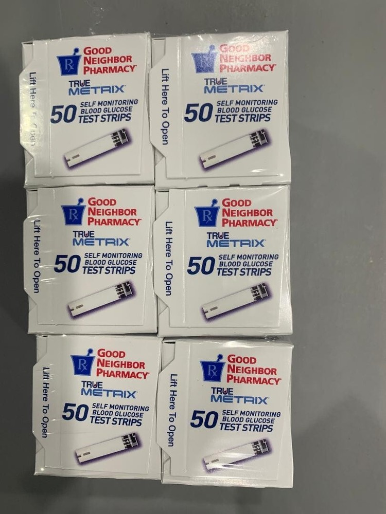 TRUE Metrix Blood Glucose 300 Test Strips  Exp: 2/22/2027