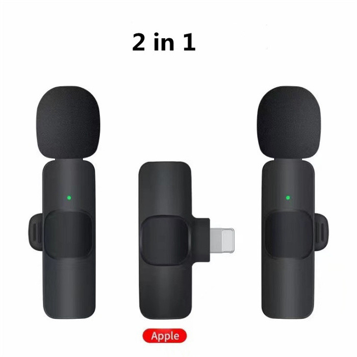Wireless Mini Microphone Audio Video Recording