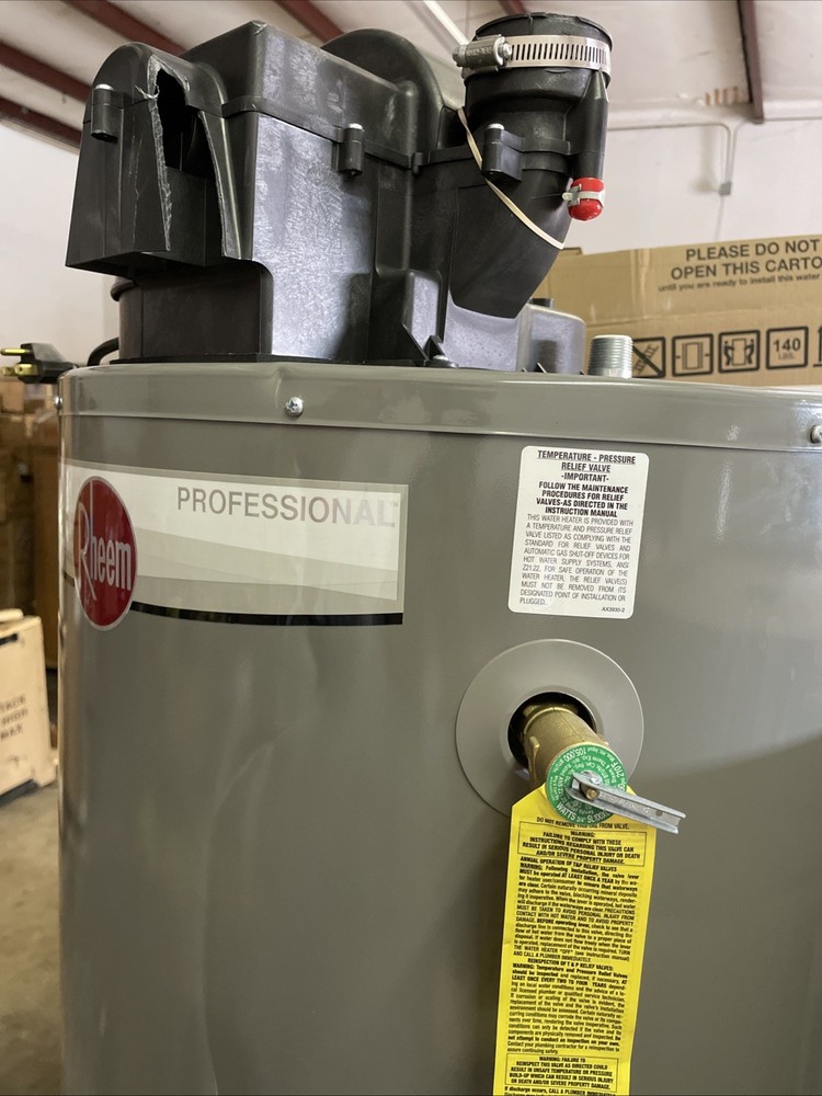 Rheem Natural Gas Power Vent Tall Water Heater 50G 42000BTU XG50T06PV42U0 (READ)