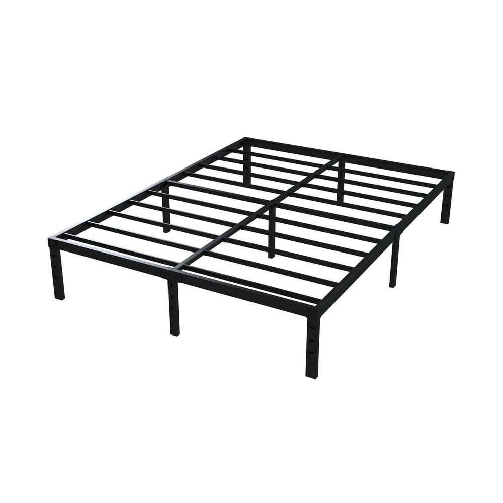 16 Inch Queen Bed Frame No Box Spring Required, Metal Platform Queen Size Bed...