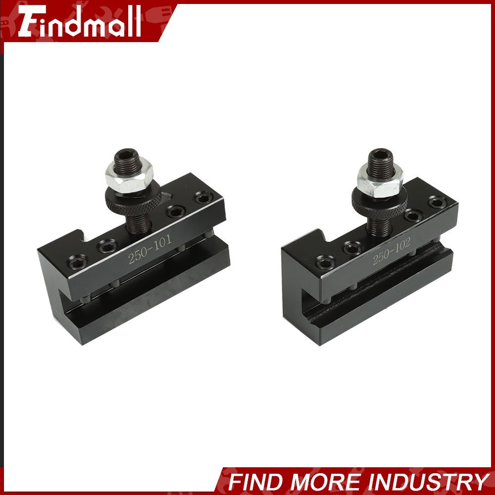 3Pcs AXA 250-100 Set Piston Type Quick Change Tool Post Holder For Lathe 6- 12"