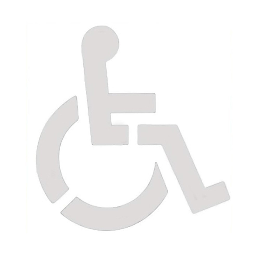 Efficiently Mark Disabled Parking Spaces with Our Reusable Silicone Stencil