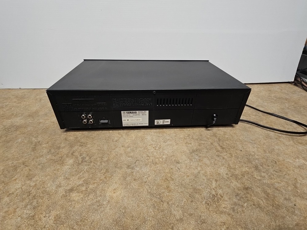 Yamaha SCD KX-400U Stereo Cassette Deck Tested Nice!