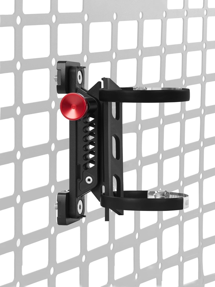 MOLLE Fire Extinguisher Mount Kit - Quick Release Bracket for black and red