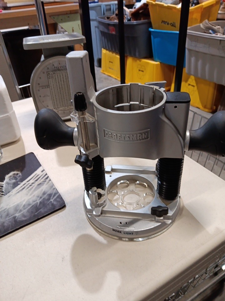 Craftsman Plunge Router Base Only