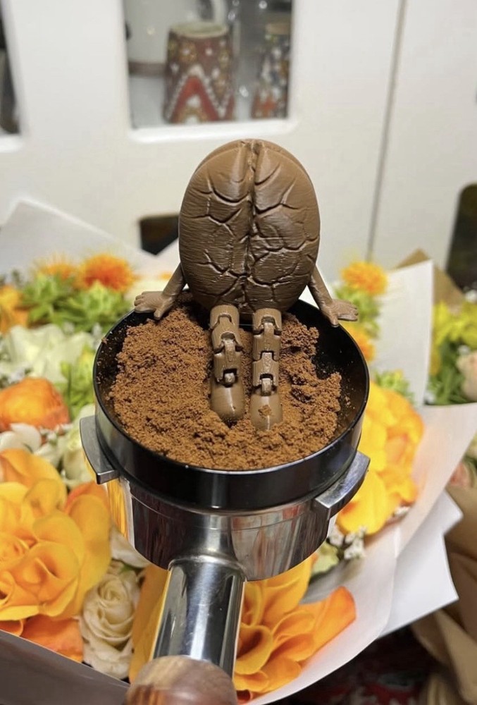 Coffee Beans Figurine