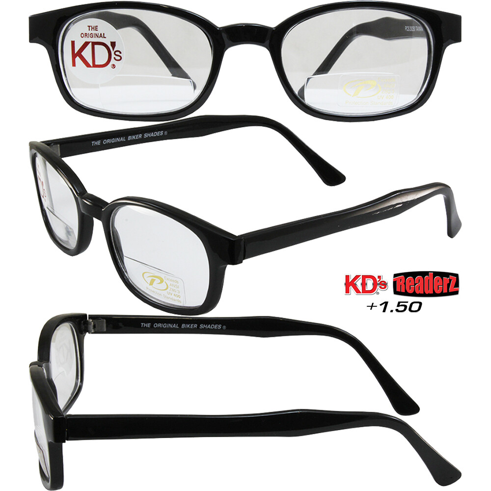 KD Readerz Readers Clear lens 1.50 power