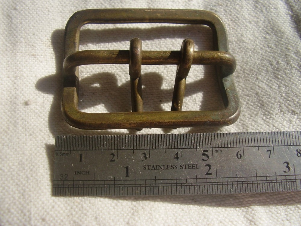 Soviet Army officer's brass buckle