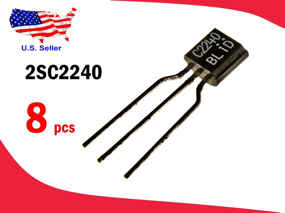 2SC2240 (8 pcs) Transistors - Free & Fast shipping
