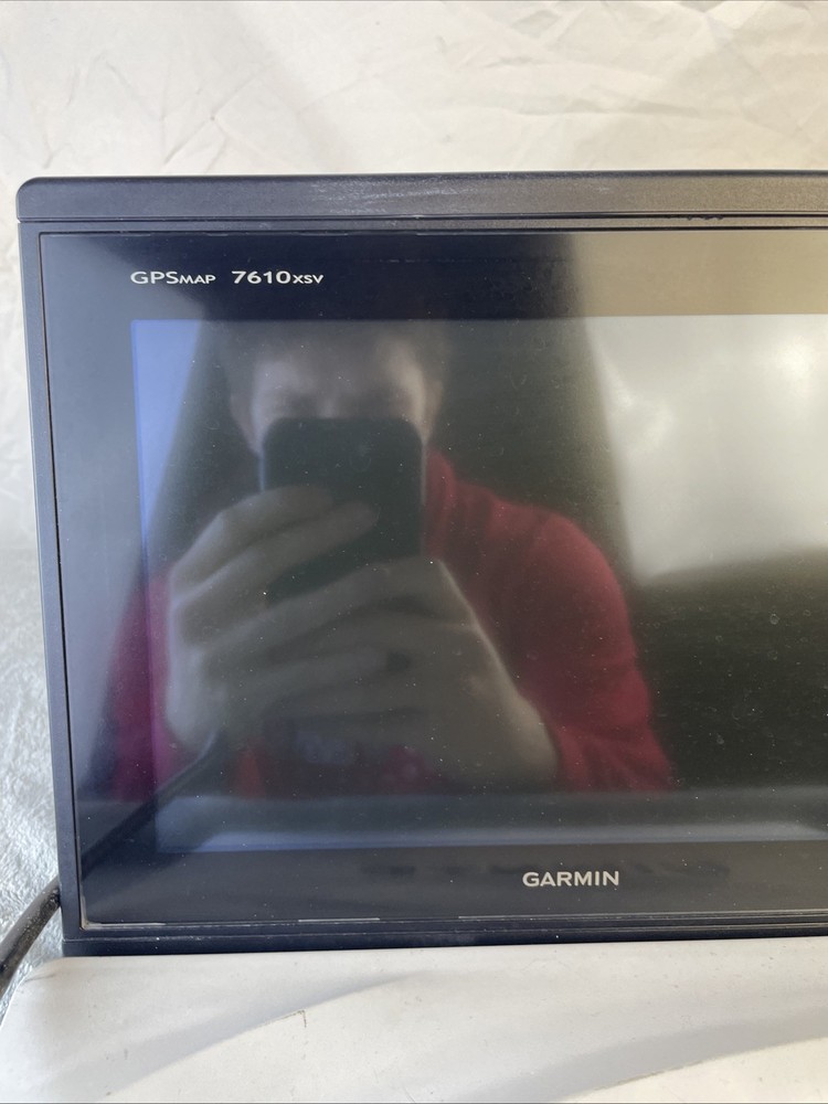 Garmin GPSMAP 7610xsv 10" Multi-Touch Chartplotter Display * Tested * W/ Cover