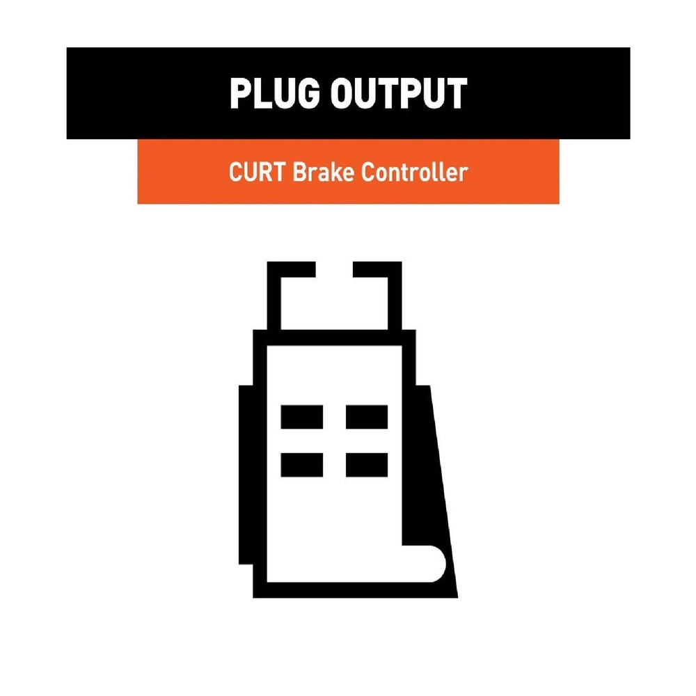 Curt 51383 Brake Control Harness, Packaged