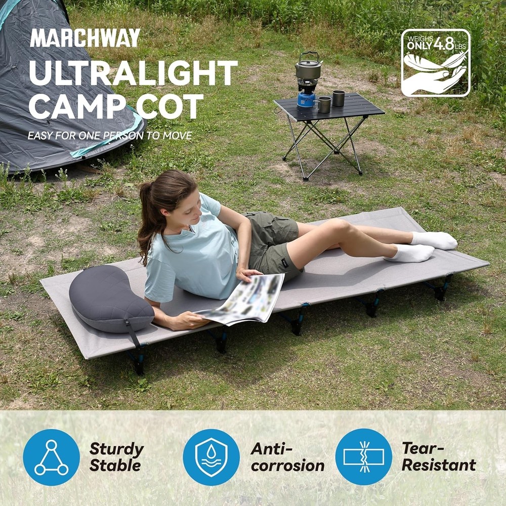 Lightweight Mountaineering Cot - Compact & Portable