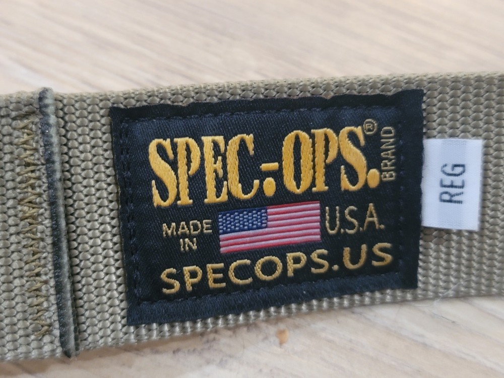 Spec Ops Tactical Belt Size Small 28-30