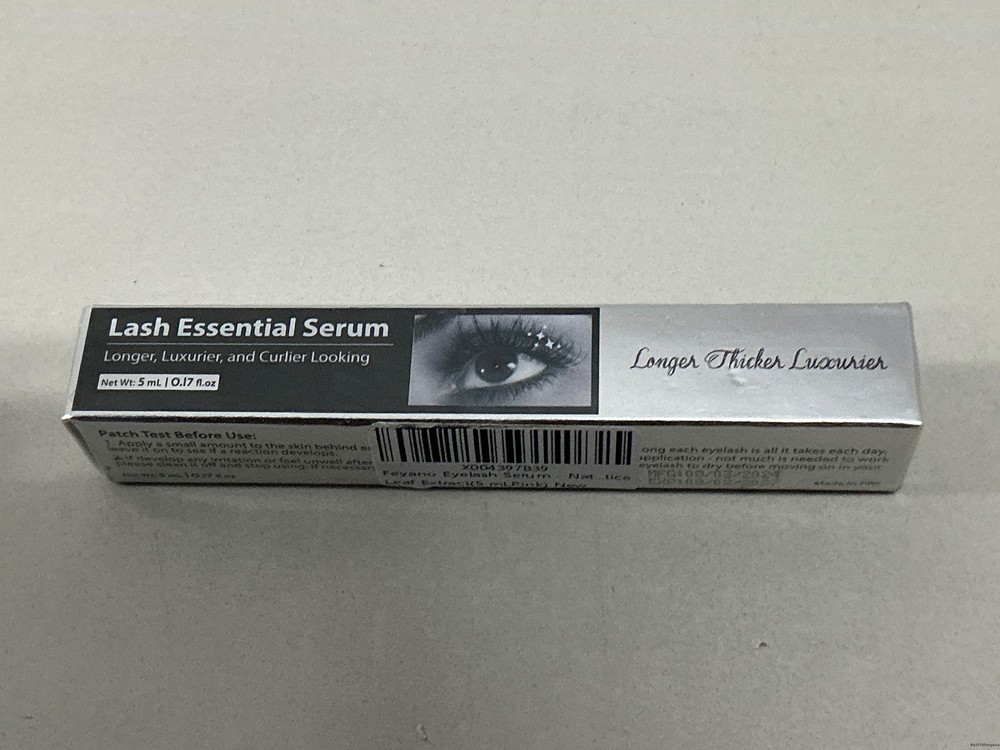 Lash Essential Serum – Longer, Thicker and Curlier Eyelashes –