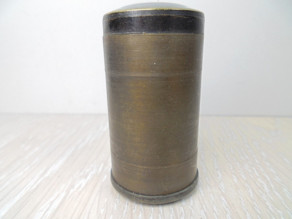 ANTIQUE BRASS   LONDON LENS OBJECTIVE MICROSCOPE