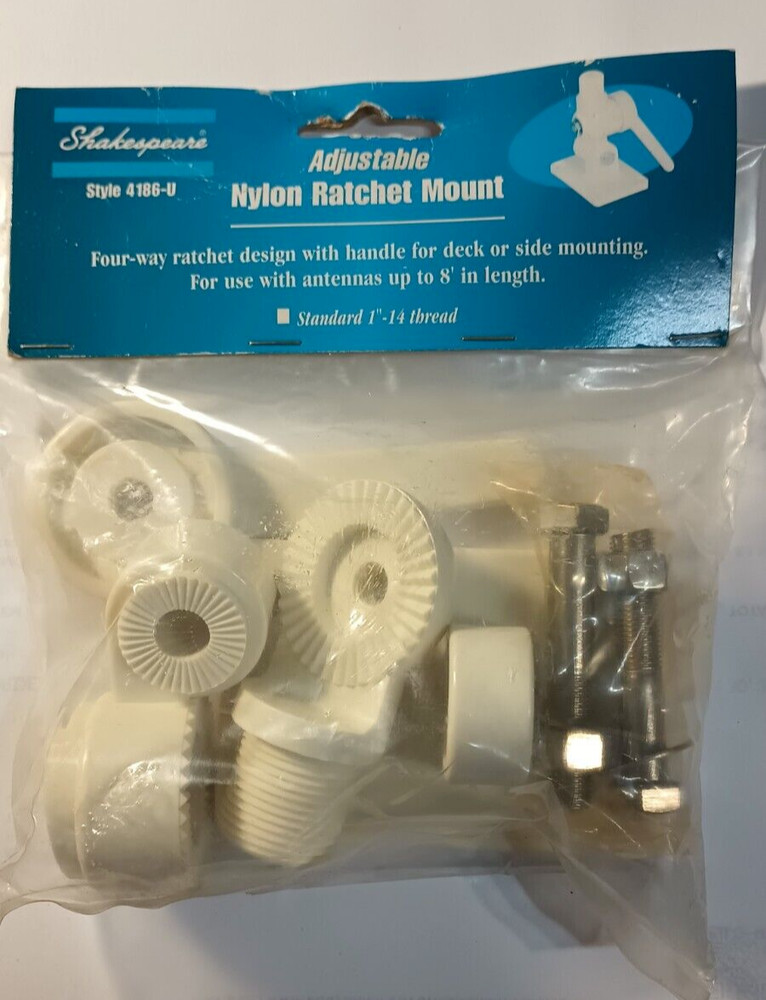 Shakespeare 4186-U Adjustable Nylon Ratchet Mount