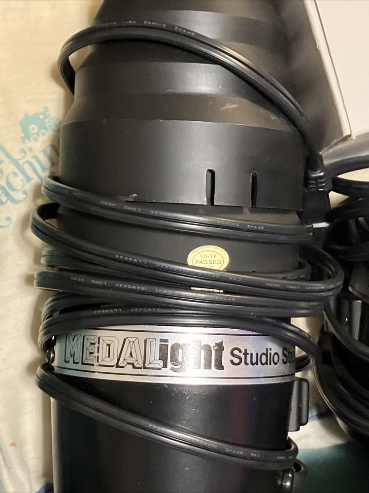 VTG Working Studio Flash Lot Medalight, Wow-2000 Ac Slave Flash Unit/ PG-475+mor