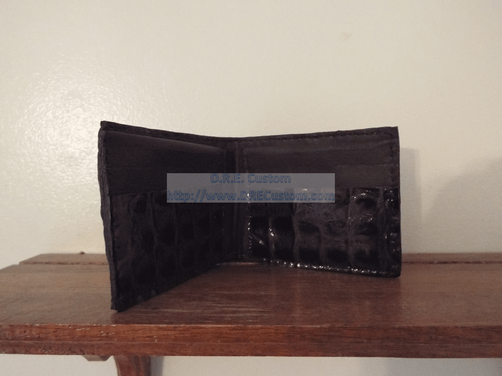 Bi-Fold Leather Wallet Template By D.R.E. Custom