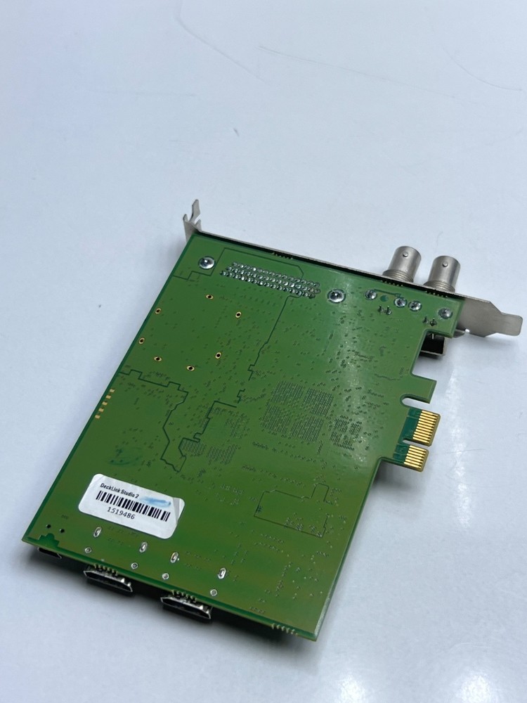 Blackmagic Design Decklink Studio 2 SD/HD PCI-E Video Capture Card BMDPCB95