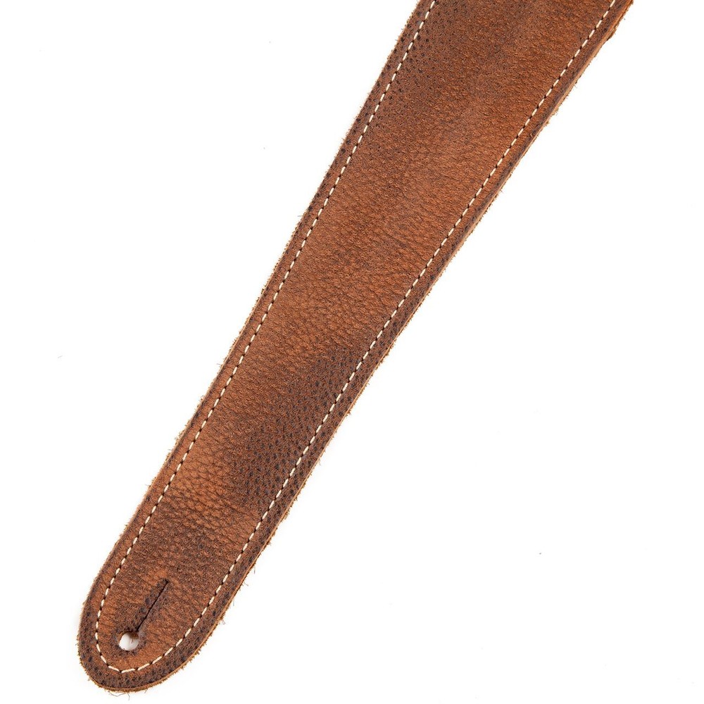 Fender Road Worn Leather Guitar Strap, Brown