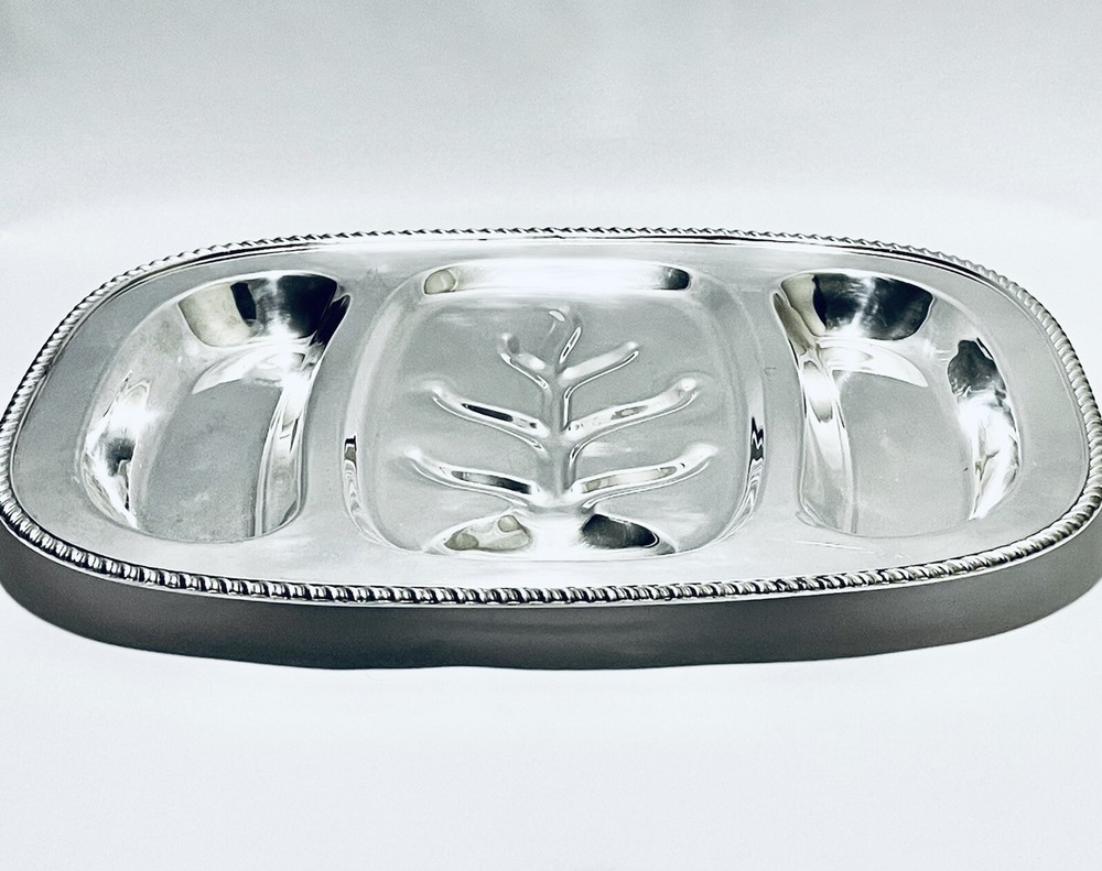 Marvelous Vintage Art S Co Rectangular meat plater Silver Plated Serving Tray