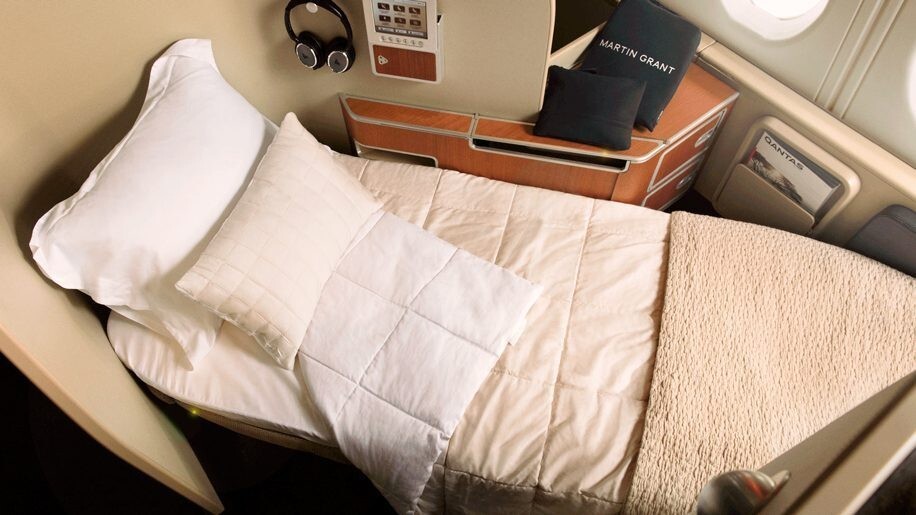 Collectable Qantas First Class Memory Foam Mattress Topper