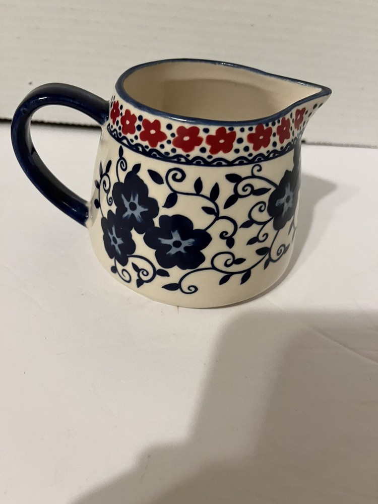 Colorful farmhouse creamer
