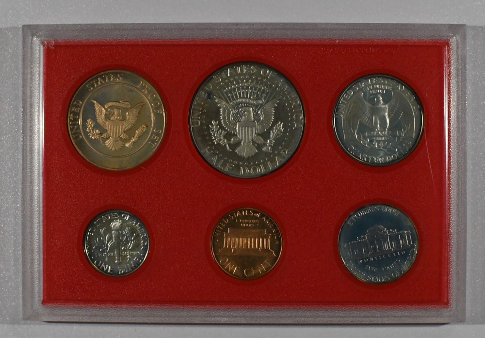1982-S 6-Coin Proof Set/Box (Original Package)